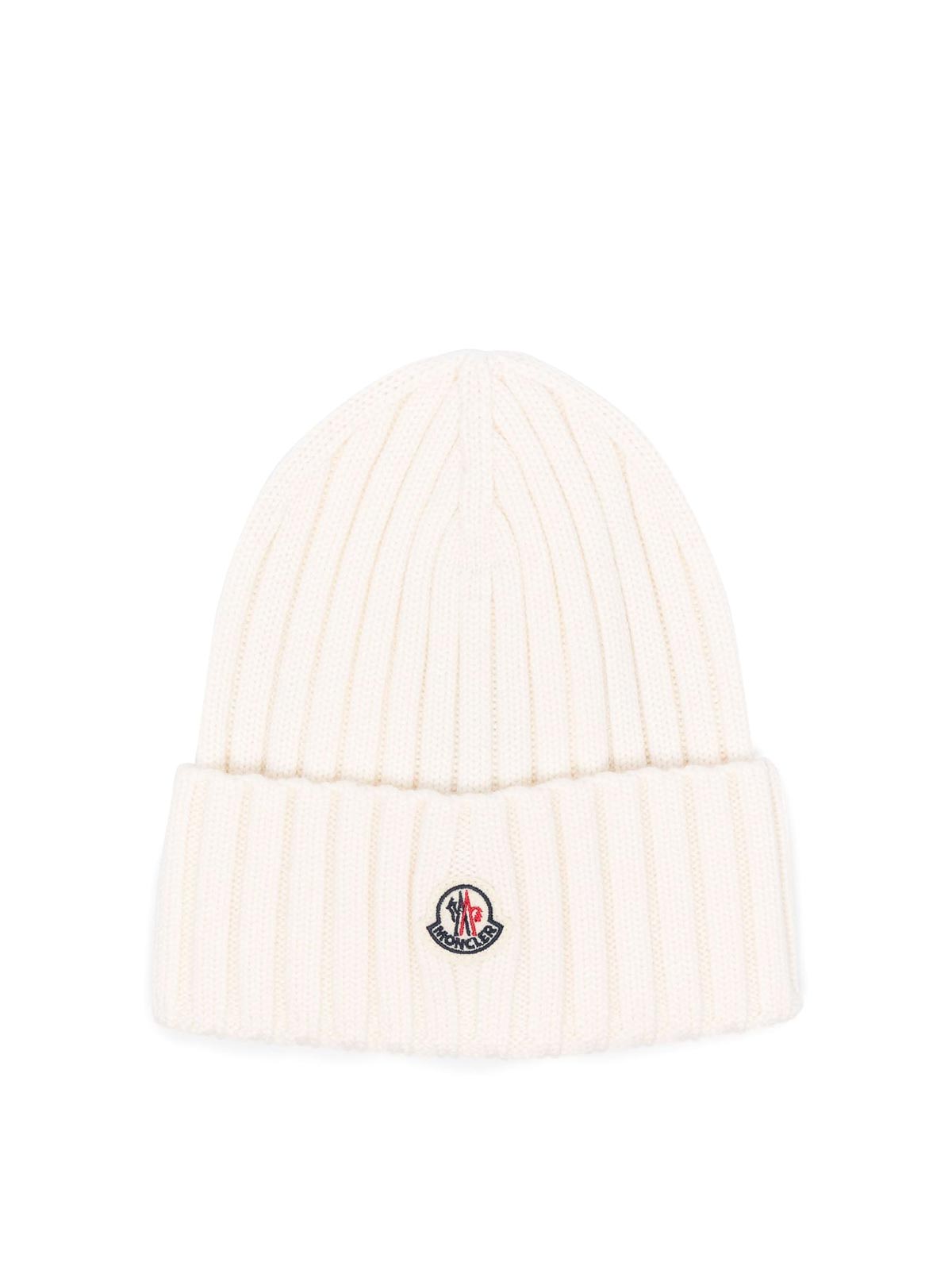 Moncler Beanie In White