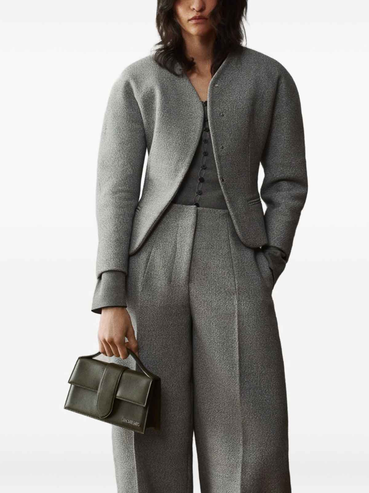 Jacquemus Le Grand Bambino Bag Women In Green