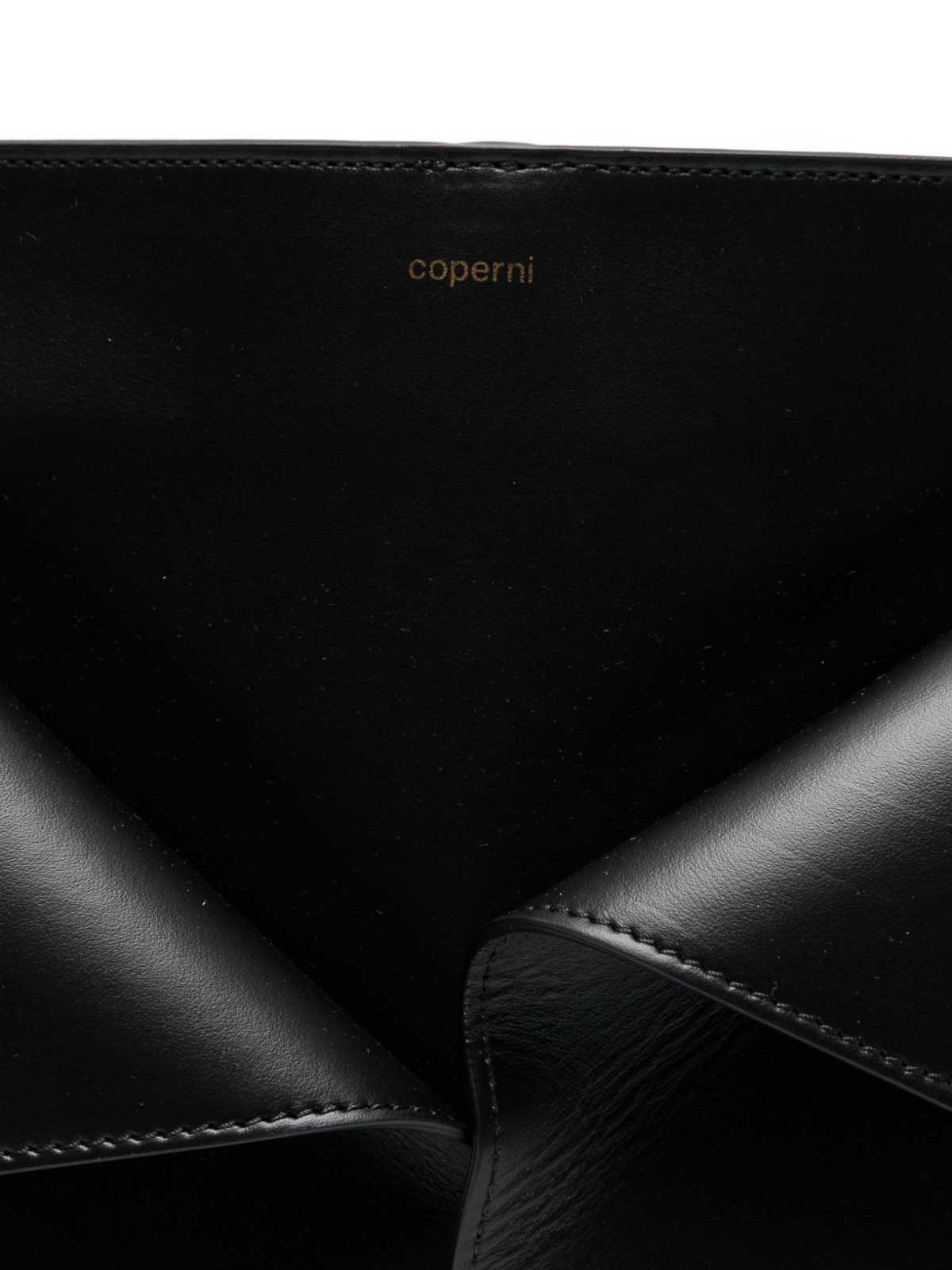 Coperni Medium  Shopping Bag In Black