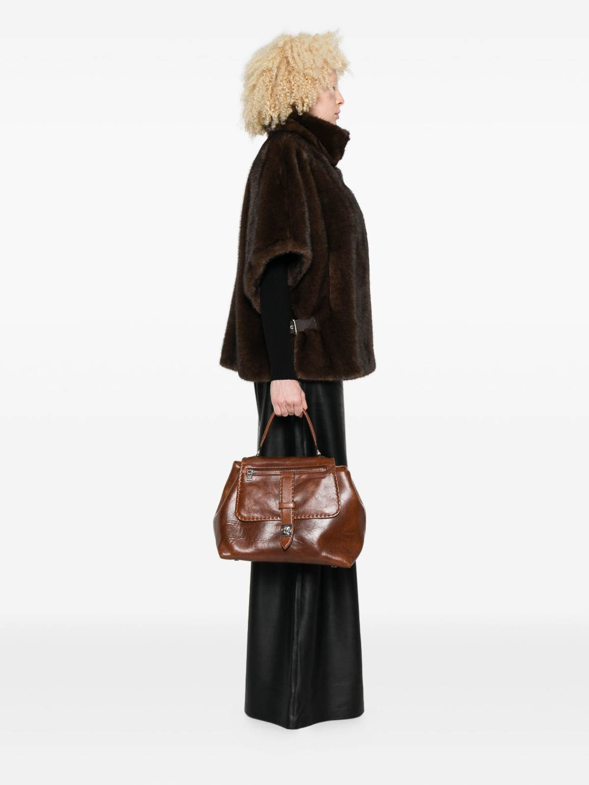 Ermanno Scervino Shoulder Bag In Brown In Brown