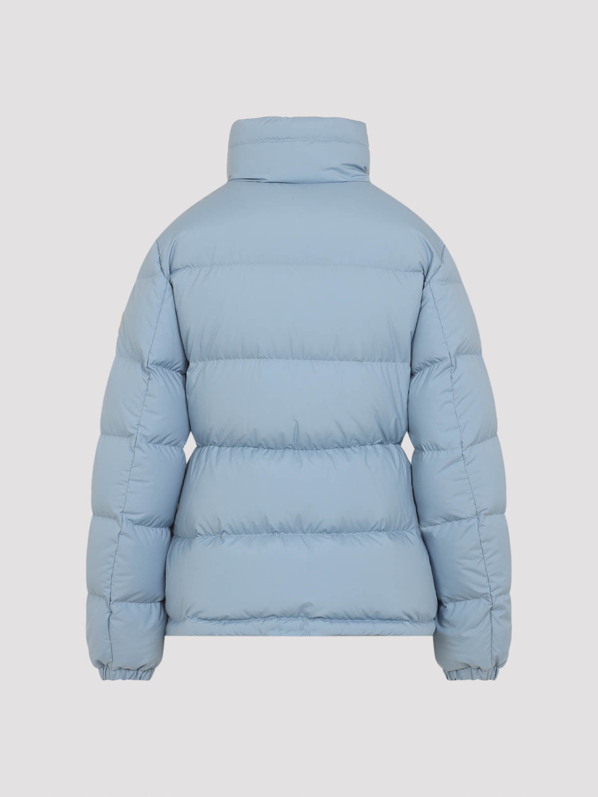 Moncler Dourbe Short Down Jacket In Blue