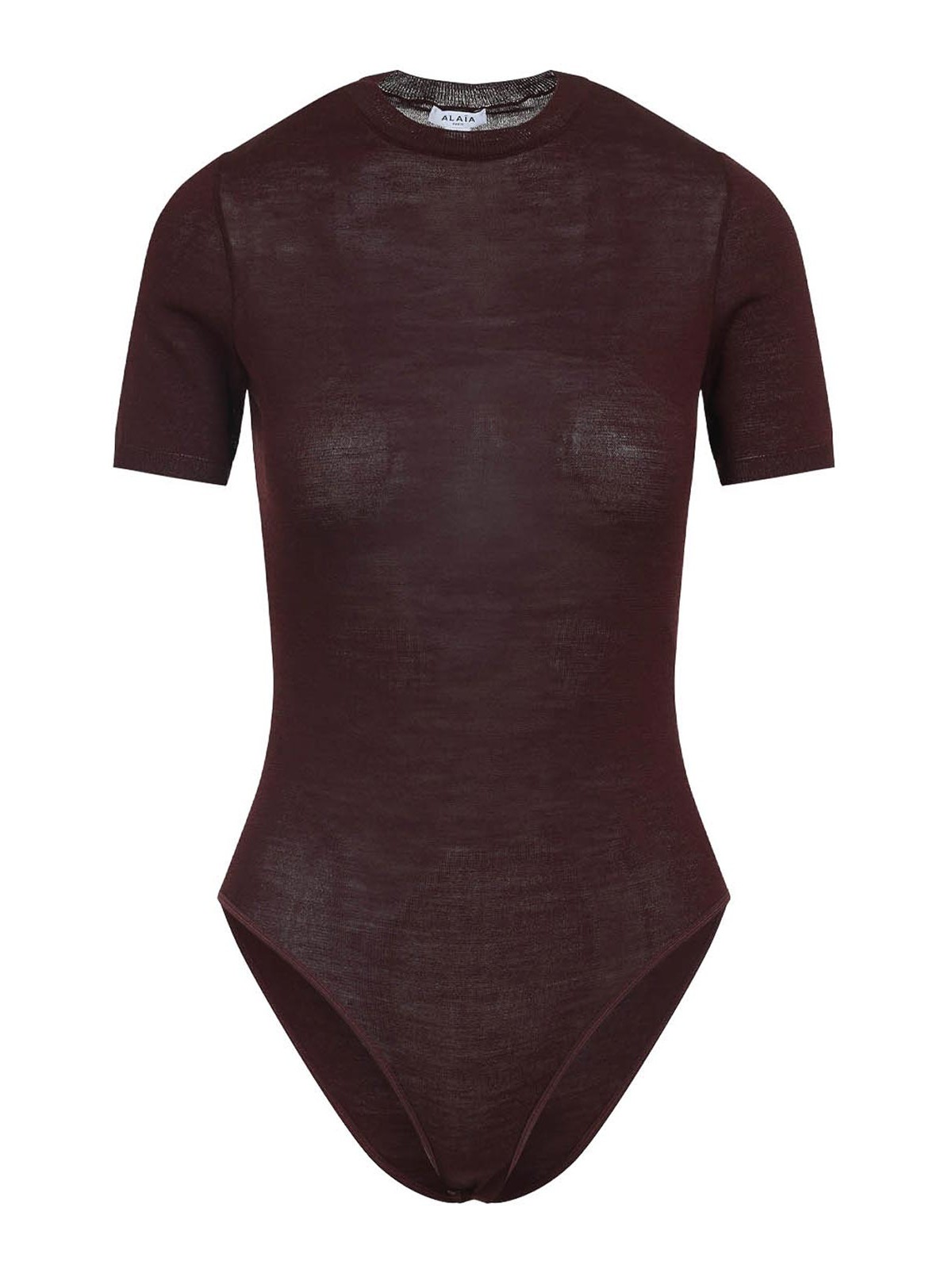 Alaïa Wool And Silk Body In White