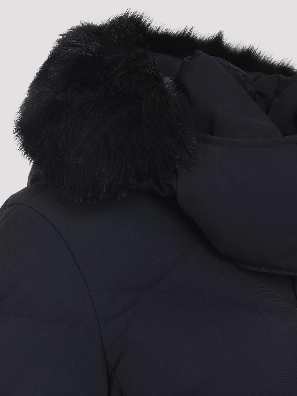 Moose Knuckles Watershed 3 Parka Jacket In Black