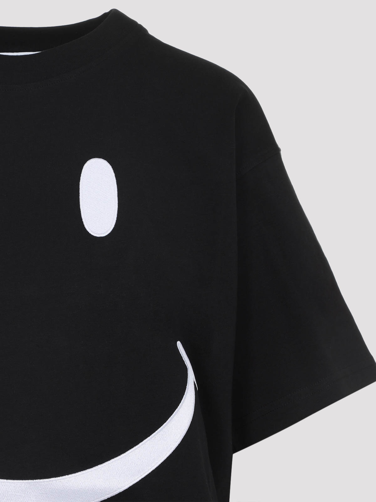Moschino Smile T-shirt In Black