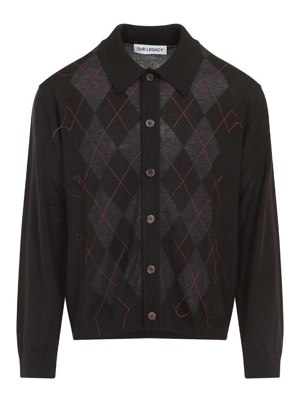 Our Legacy Evening Polo In Gray