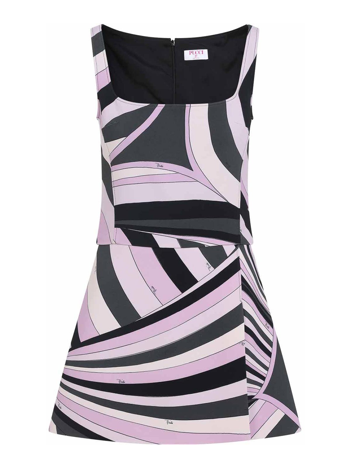 Pucci Viscose Mini Dress In Pink