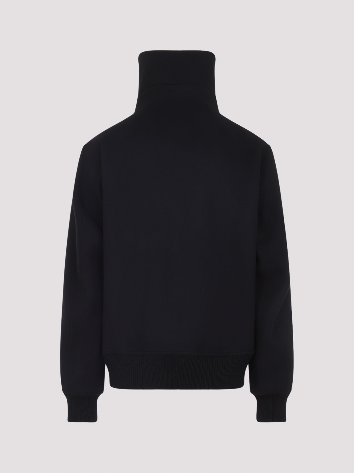 Rick Owens Blixa Dracucollar Jacket In Black