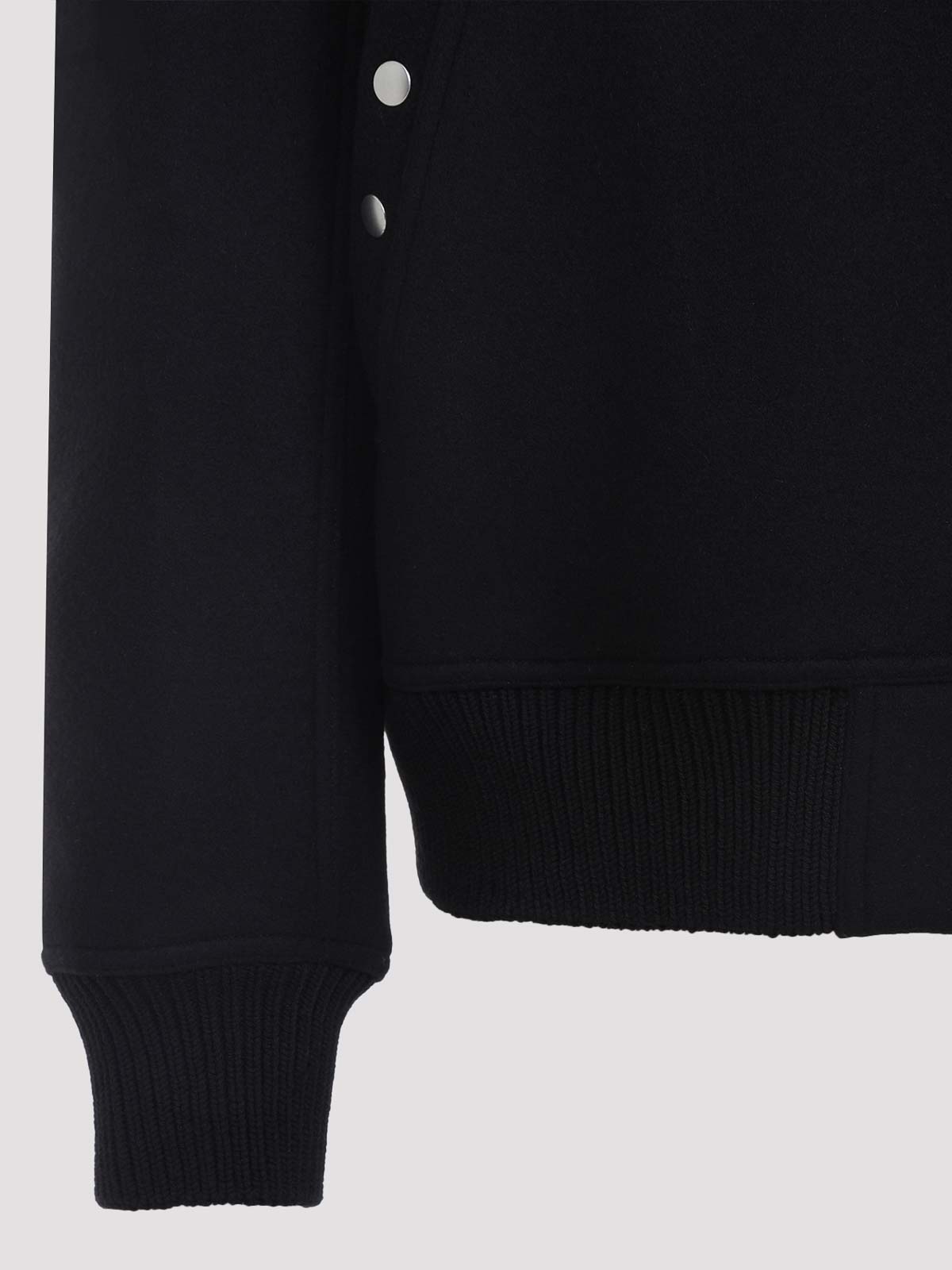 Rick Owens Blixa Dracucollar Jacket In Black