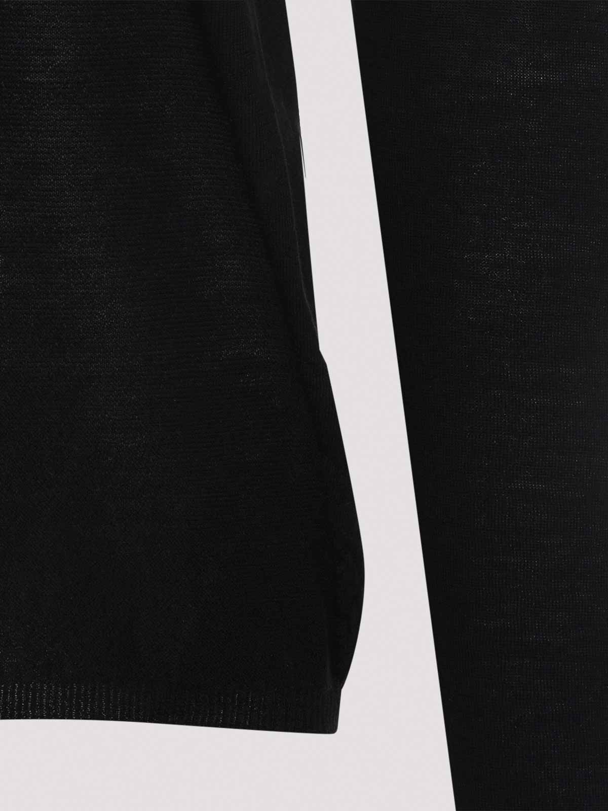 Rick Owens Black Tee In Black