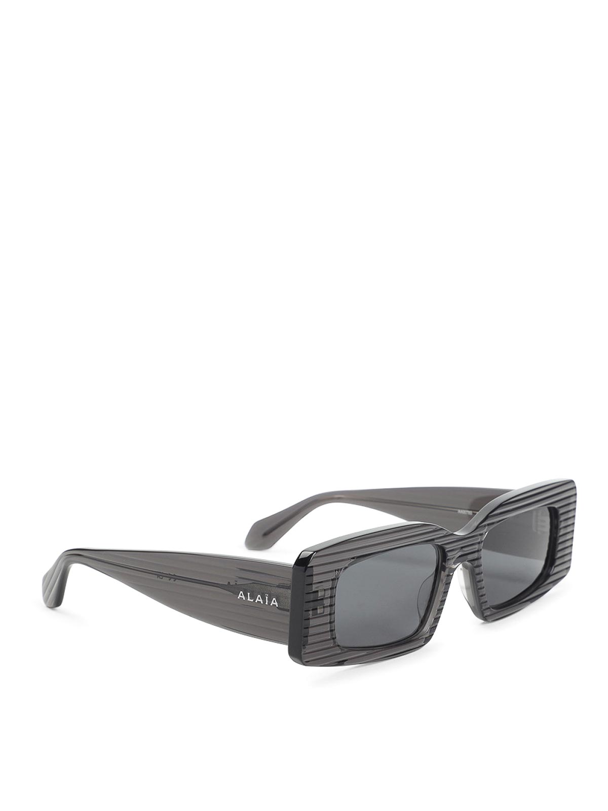 Alaïa Alaa Acetate Sunglasses In Gray