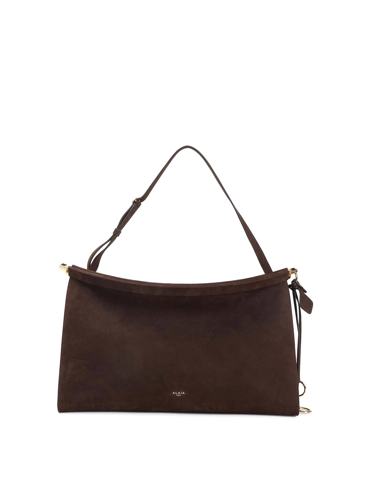 Alaïa East West L Handbag In Brown