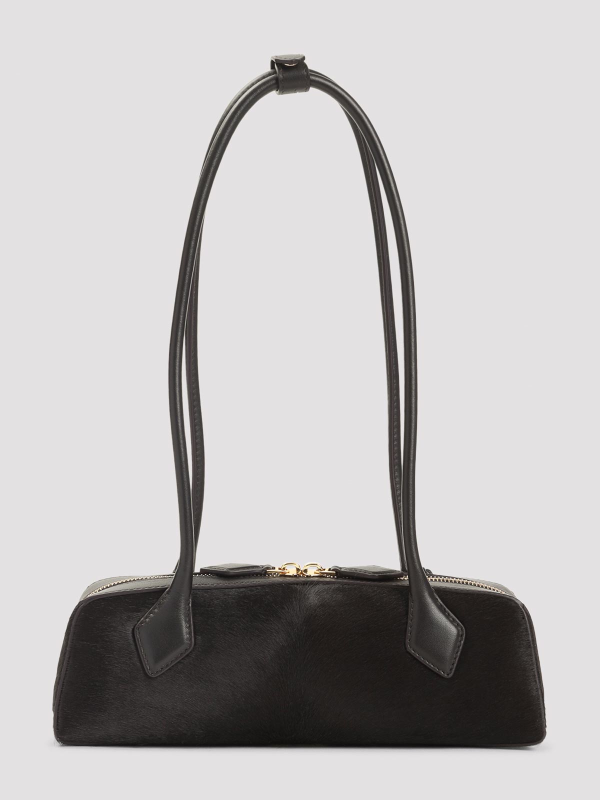 Alaïa Small Teckel Handbag In Brown