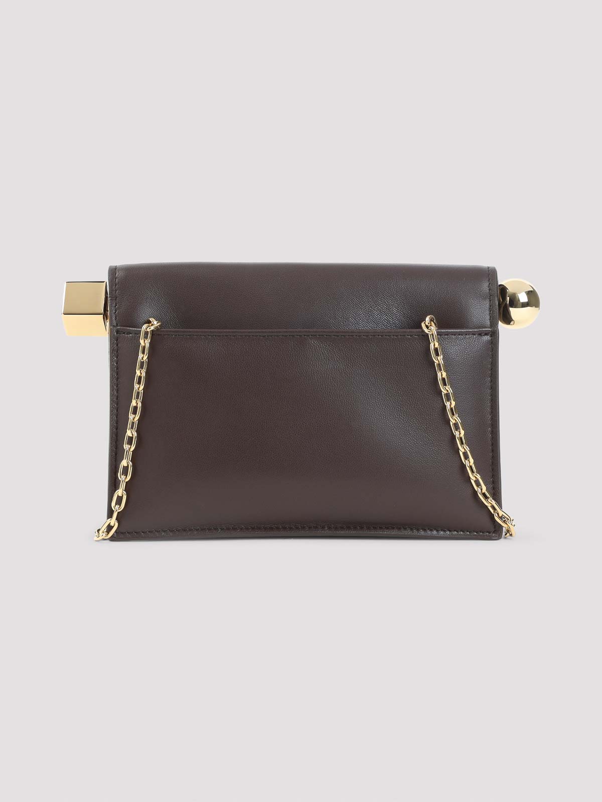 Jacquemus La Pochette Rond Carre Clutch In Pink