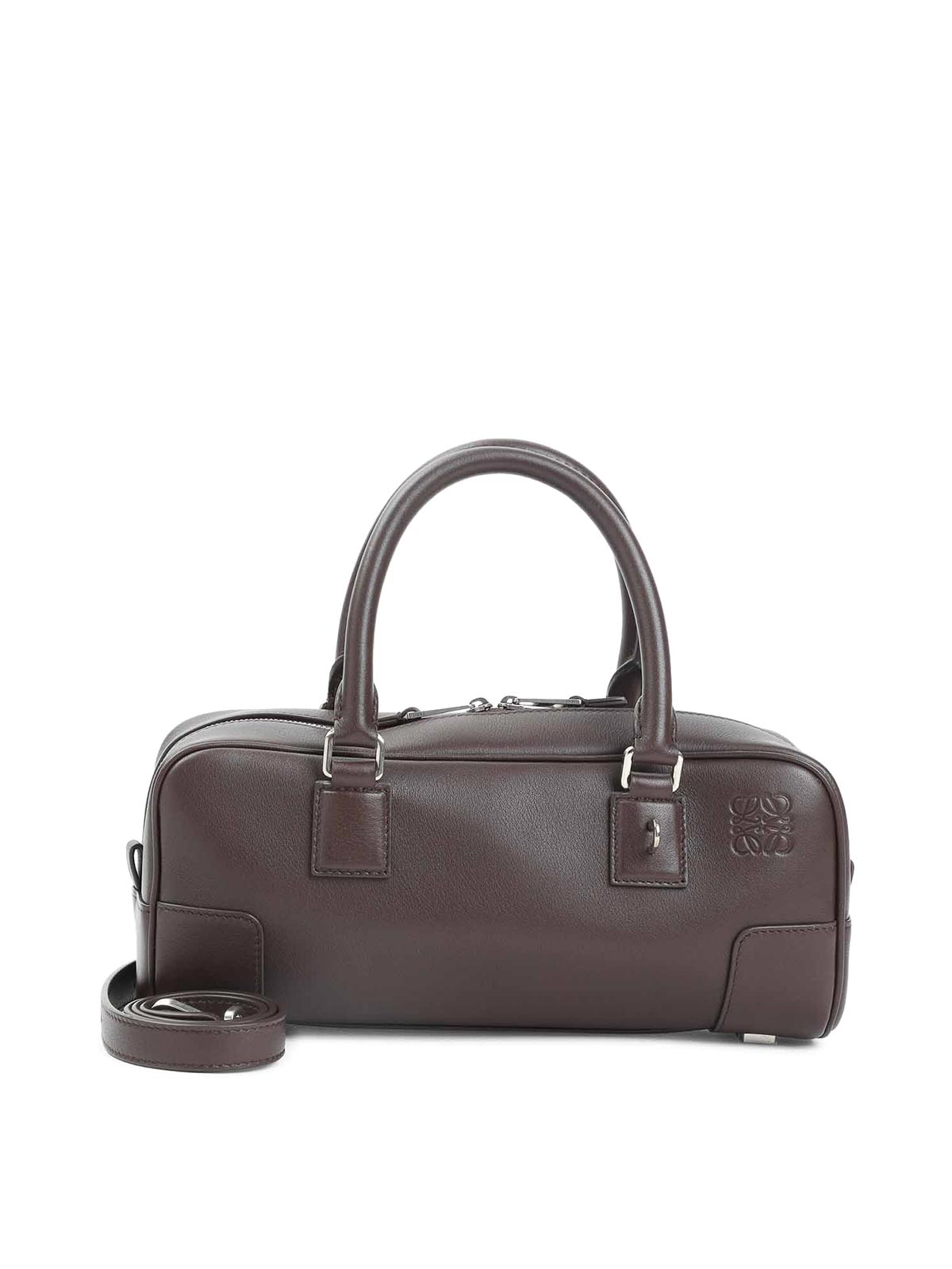 Loewe Amazona 23 Cropped Bag In Nude