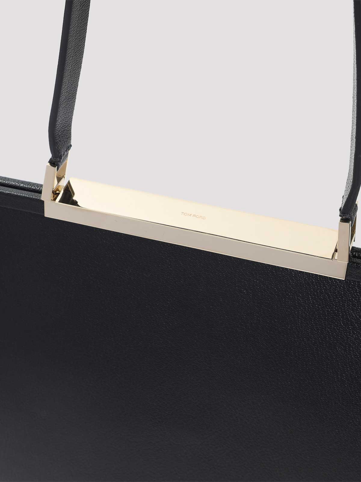 Tom Ford Shoulder Bag In Black