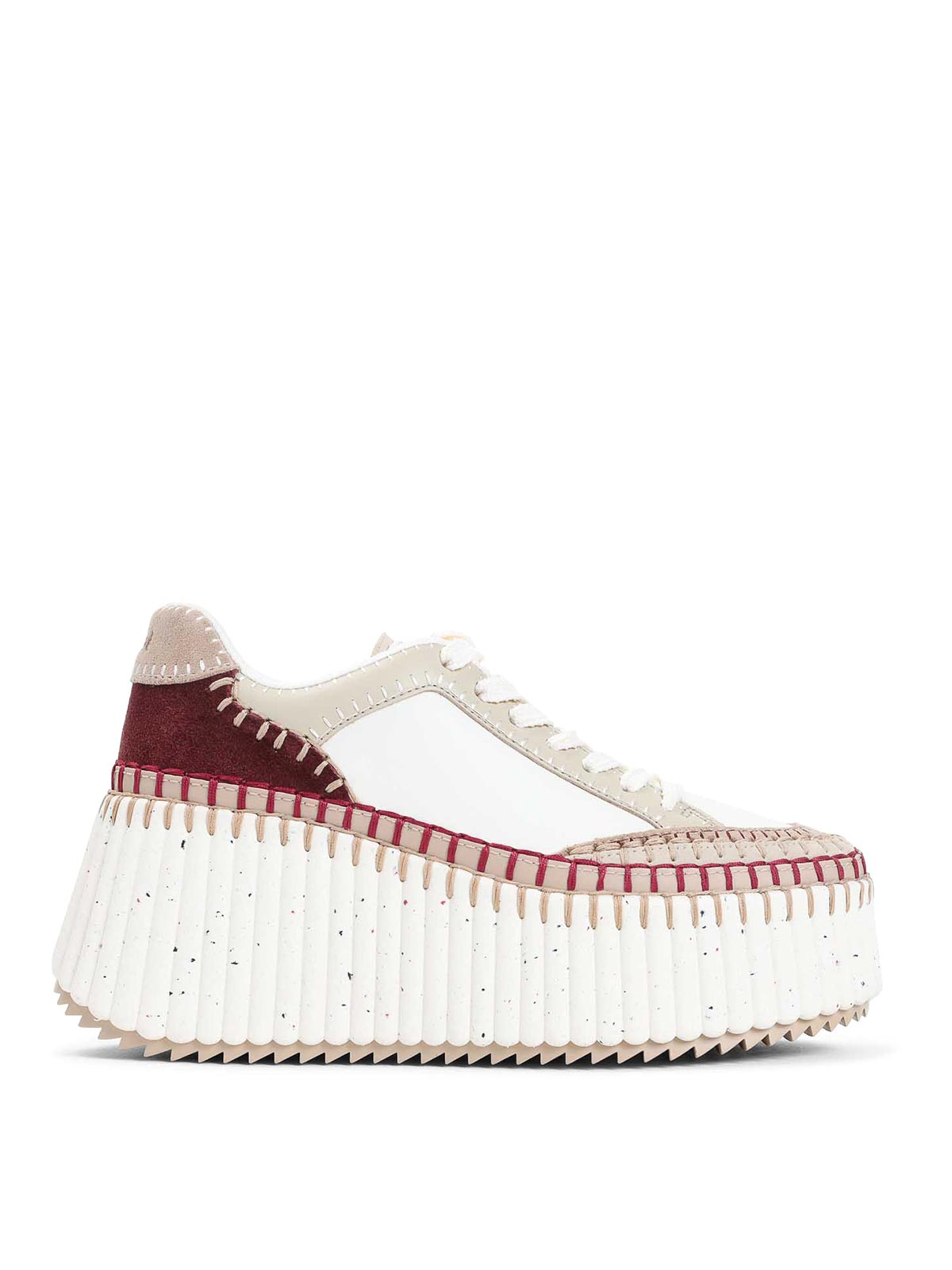 Chloé Nama Sneakers In Neutral