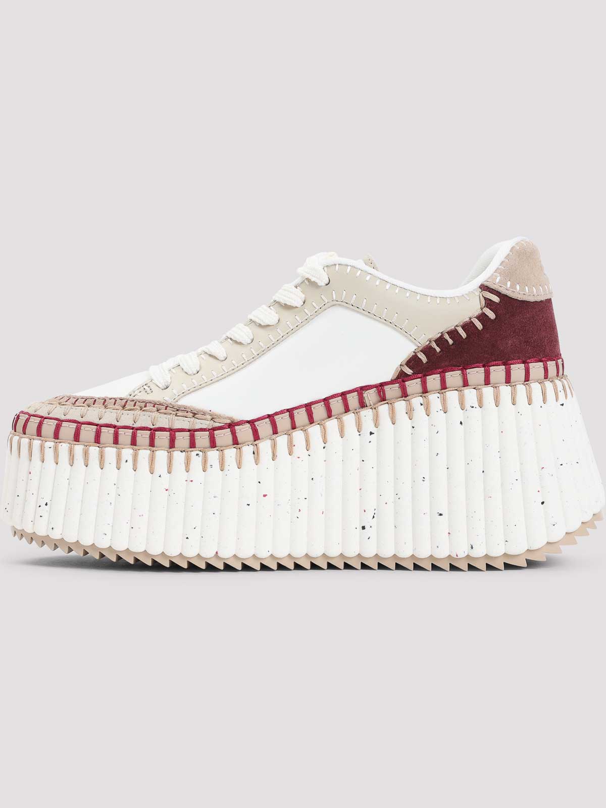 Chloé Nama Sneakers In Neutral