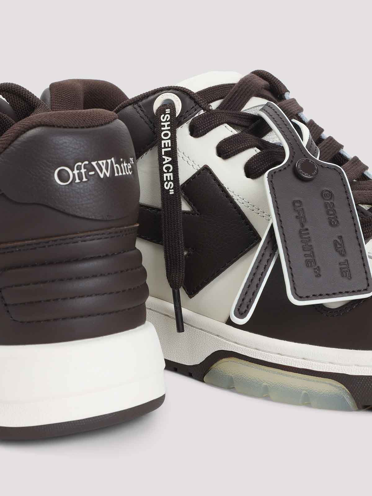 Off-white Out Of Office Sneakers In Brown