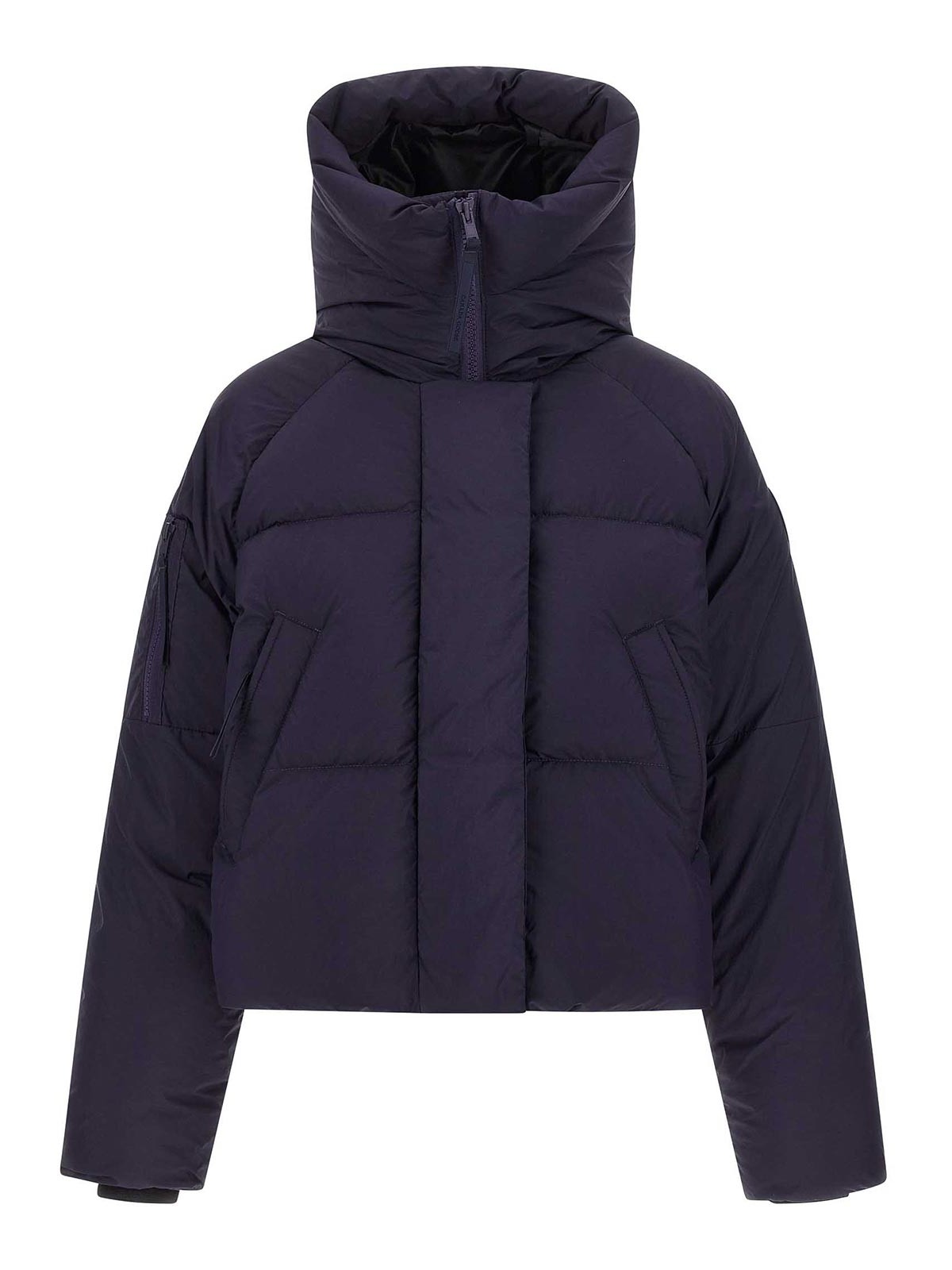 Canada Goose Down Jacket In Blue