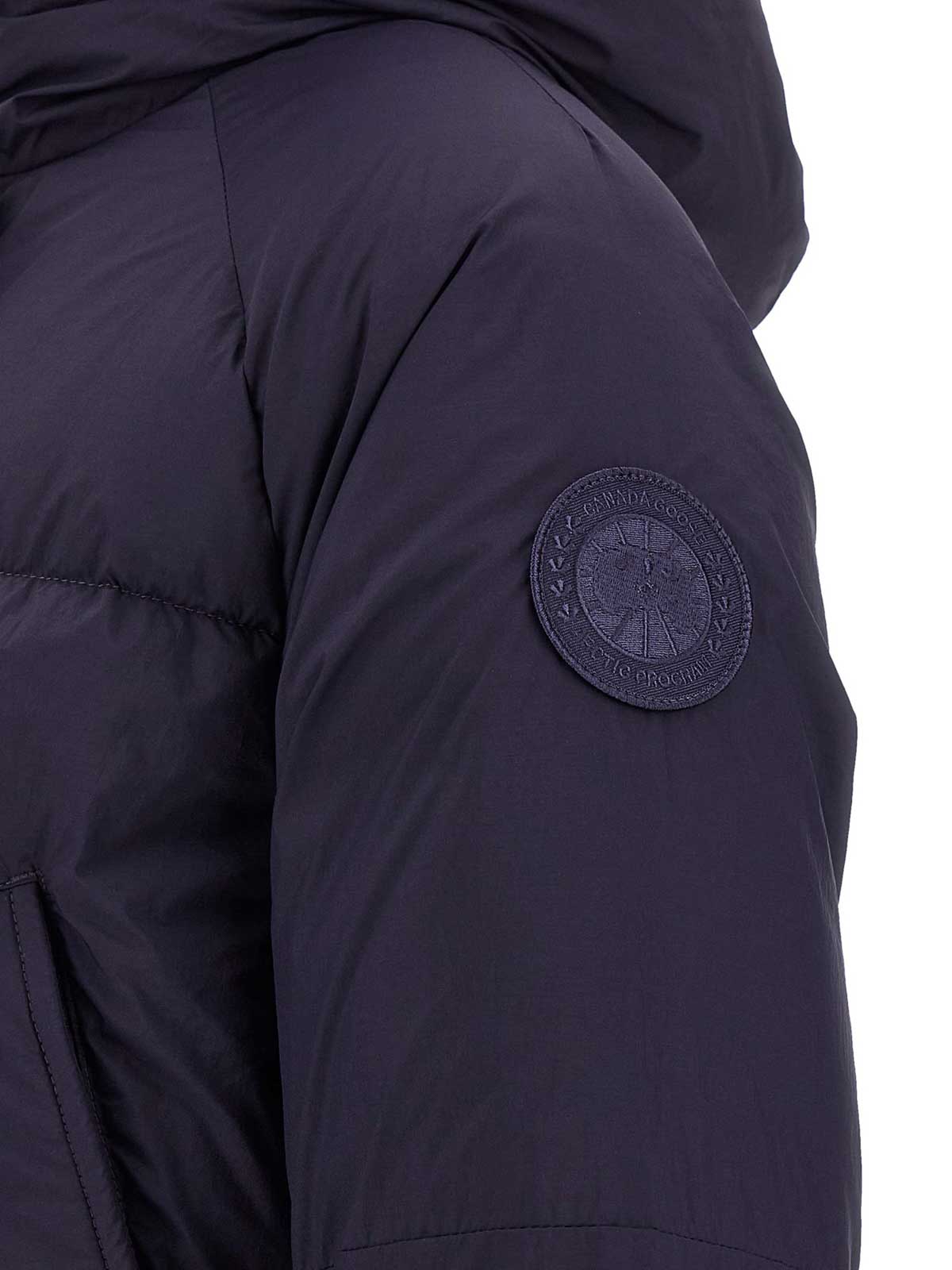 Canada Goose Down Jacket In Blue
