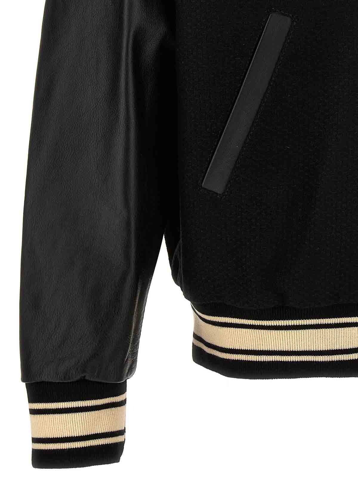 Golden Goose Foxy Bomber Jacket In White