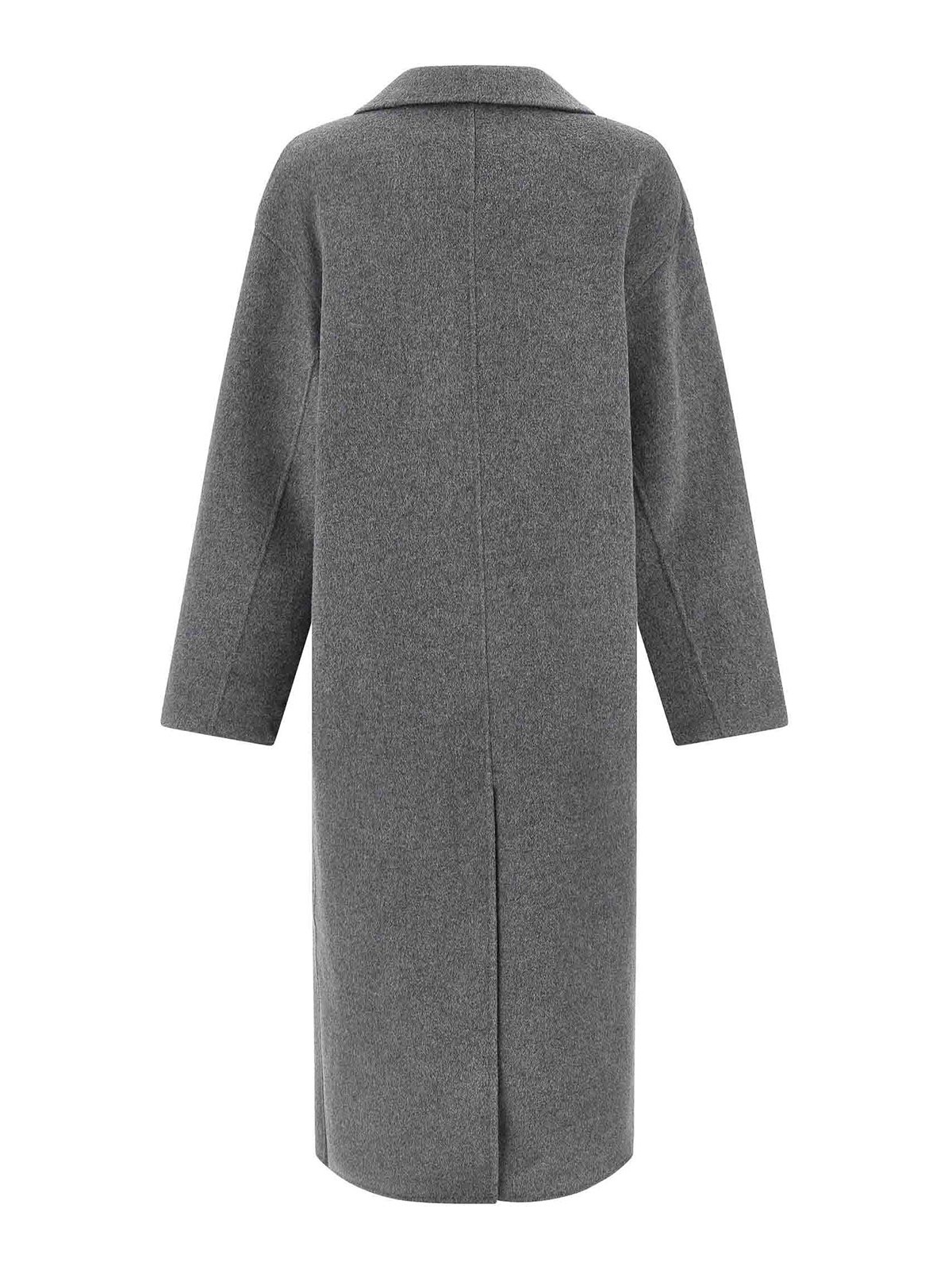 Loulou Studio Borneo Coat In Gray