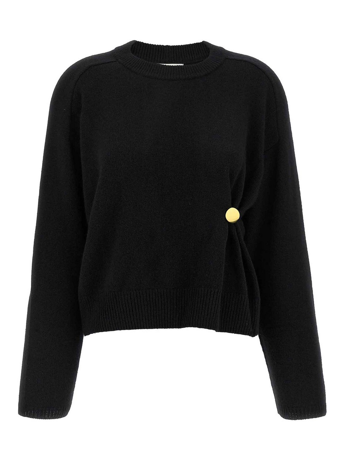 Loulou Studio Bill Sweater In Black