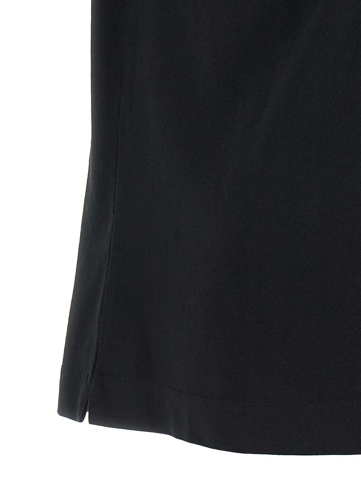 Off-white Cloudy Arrow Cotton Skate T-shirt In Black