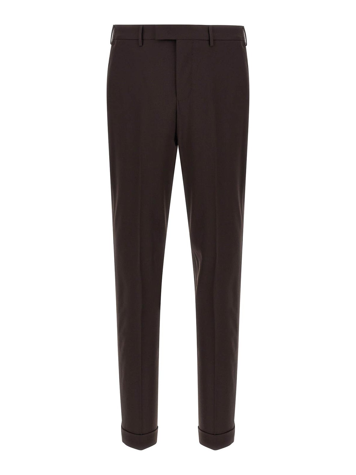 Pt Torino Tailored Trousers In Brown