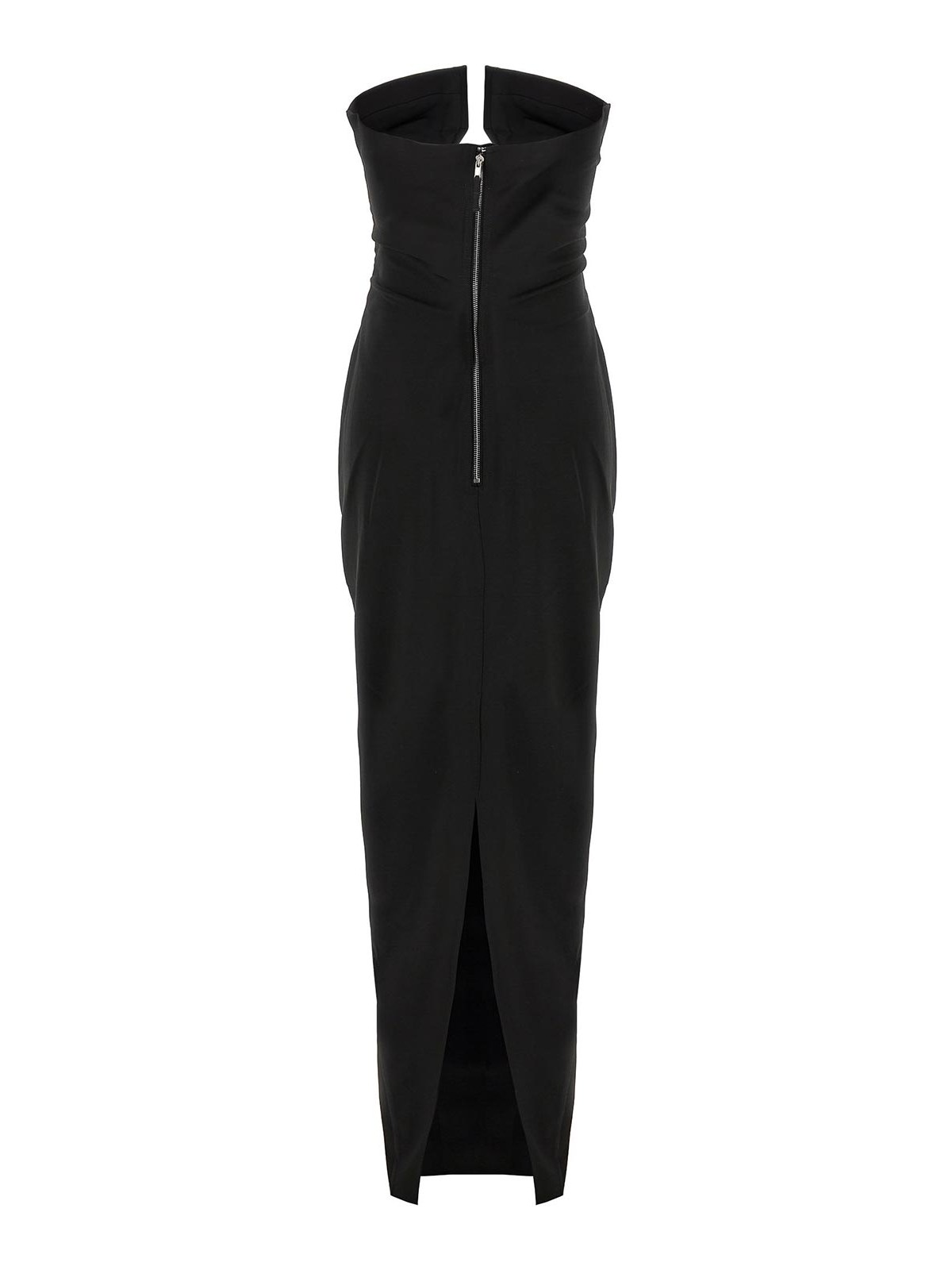 Rick Owens Cutout Maxi Dress In Black