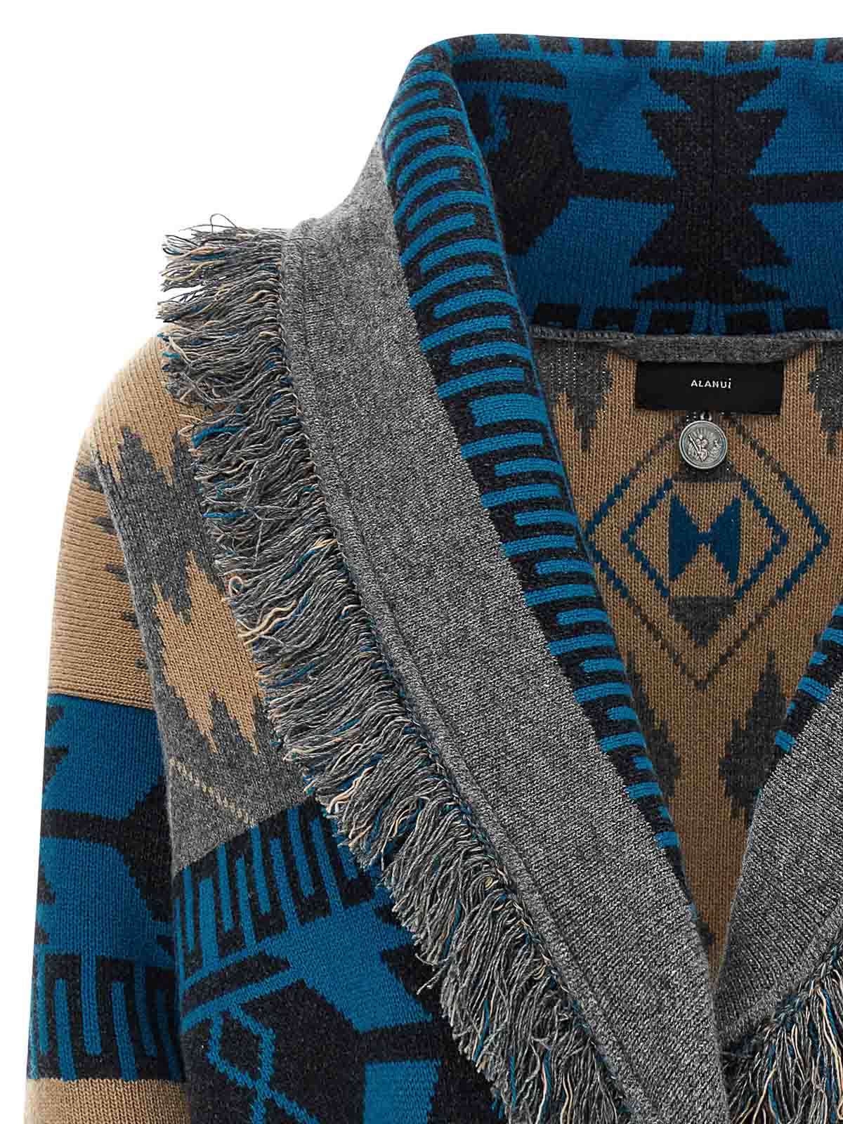 Alanui Icon Bomber Cardigan In Multi