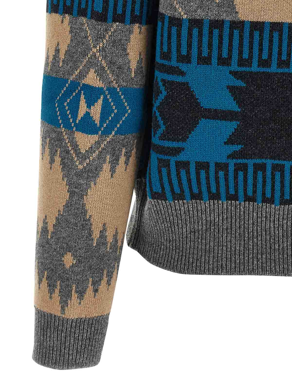 Alanui Icon Bomber Cardigan In Multi