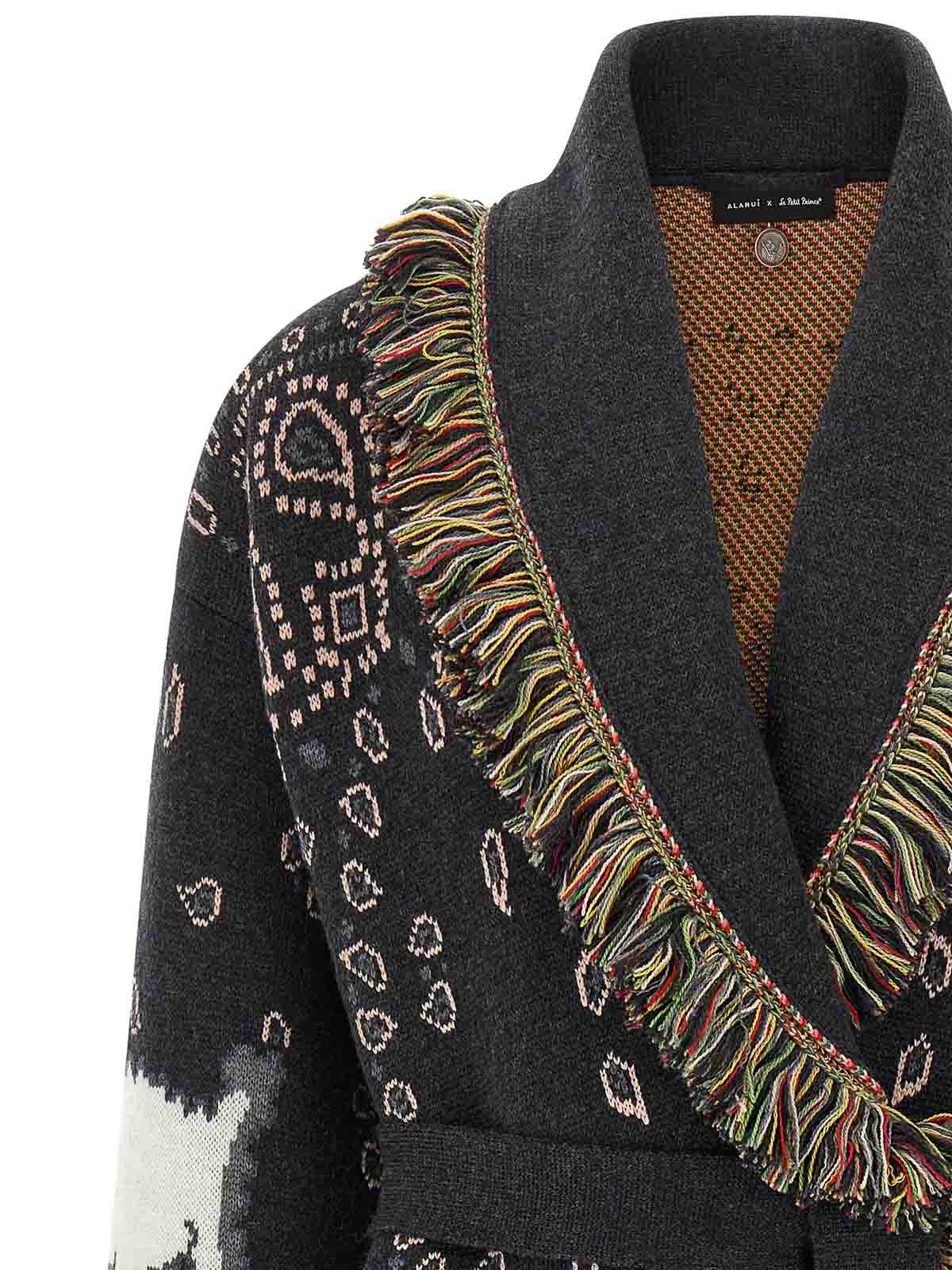 Alanui Collab The Little Prince Cardigan In Gray