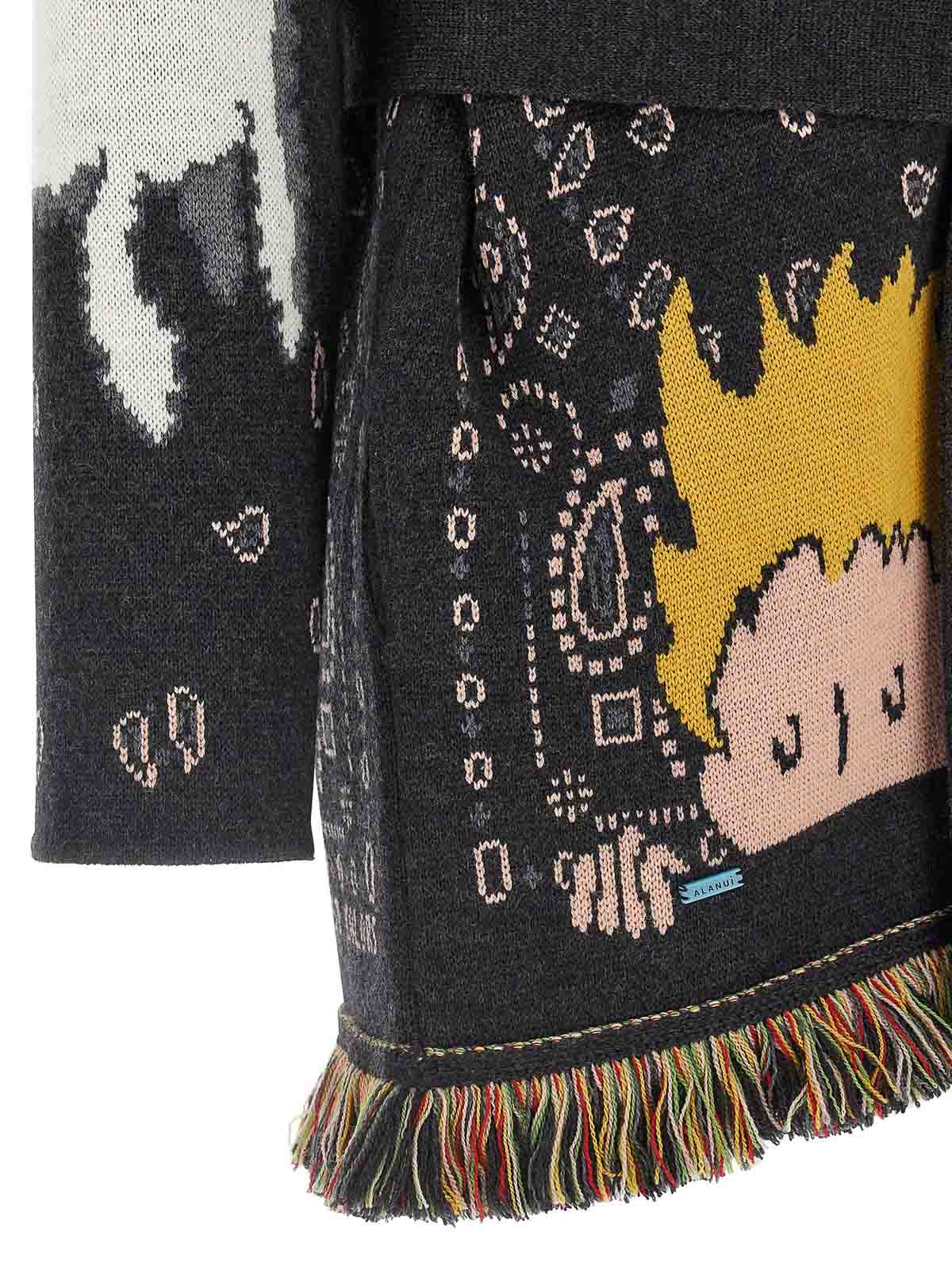 Alanui Collab The Little Prince Cardigan In Gray