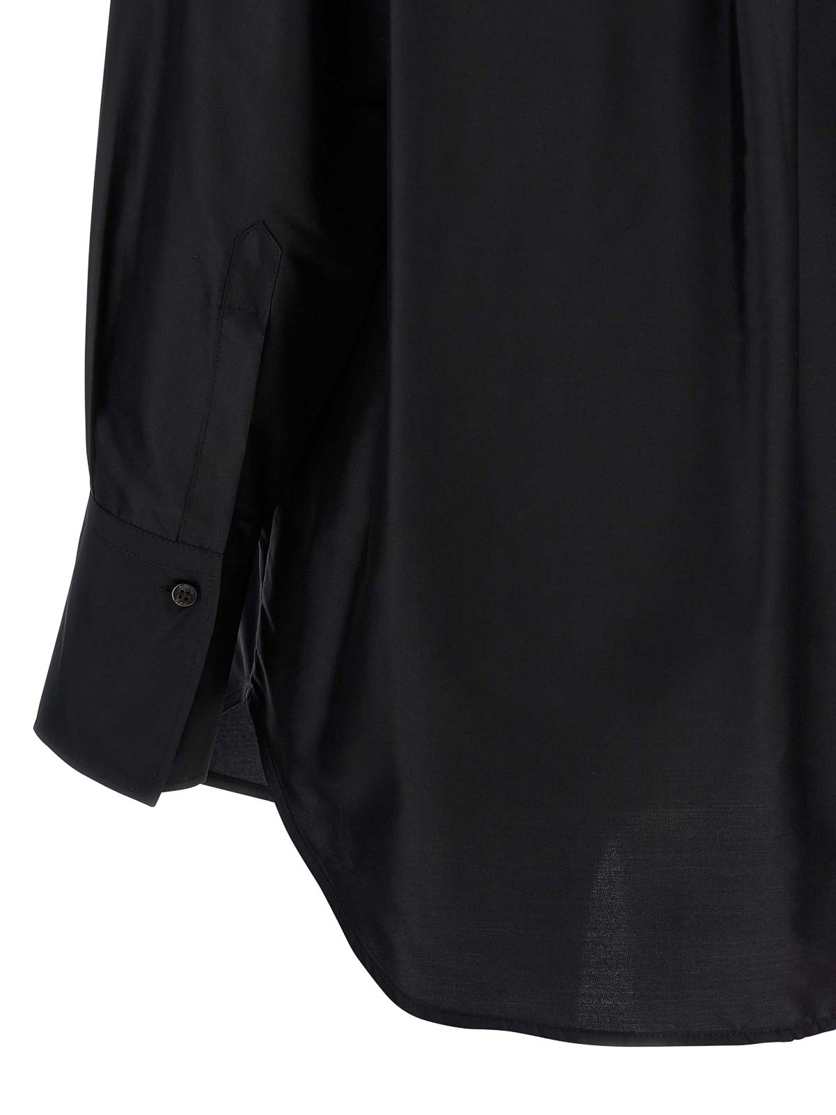Alberto Biani Silk Shirt In Blue