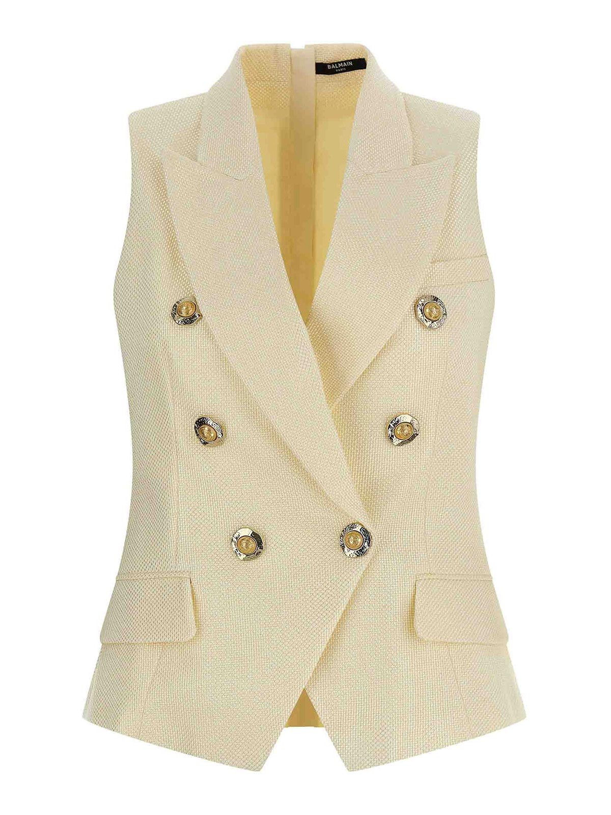 Balmain Vest In White
