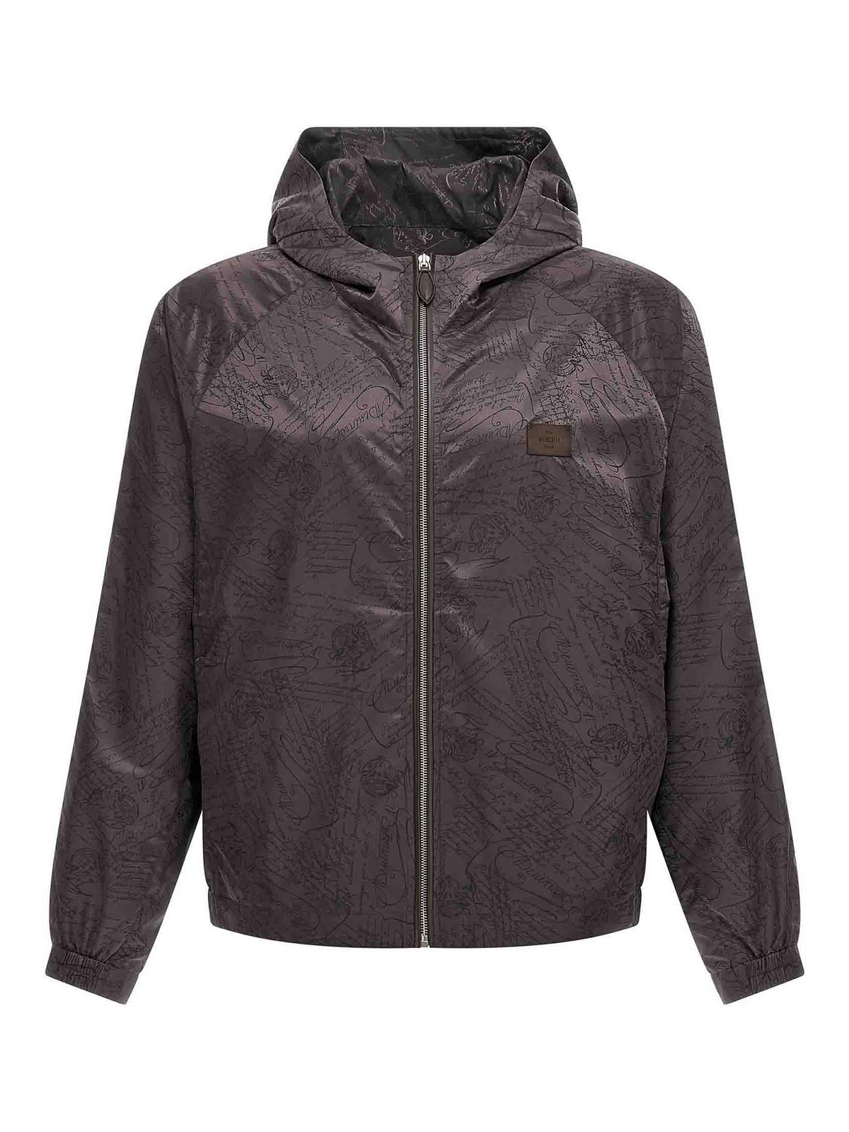Berluti Scritto B-way Jacket In Black