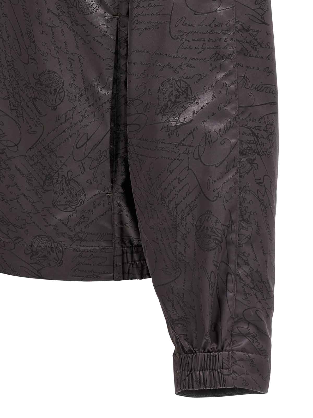 Berluti Scritto B-way Jacket In Black
