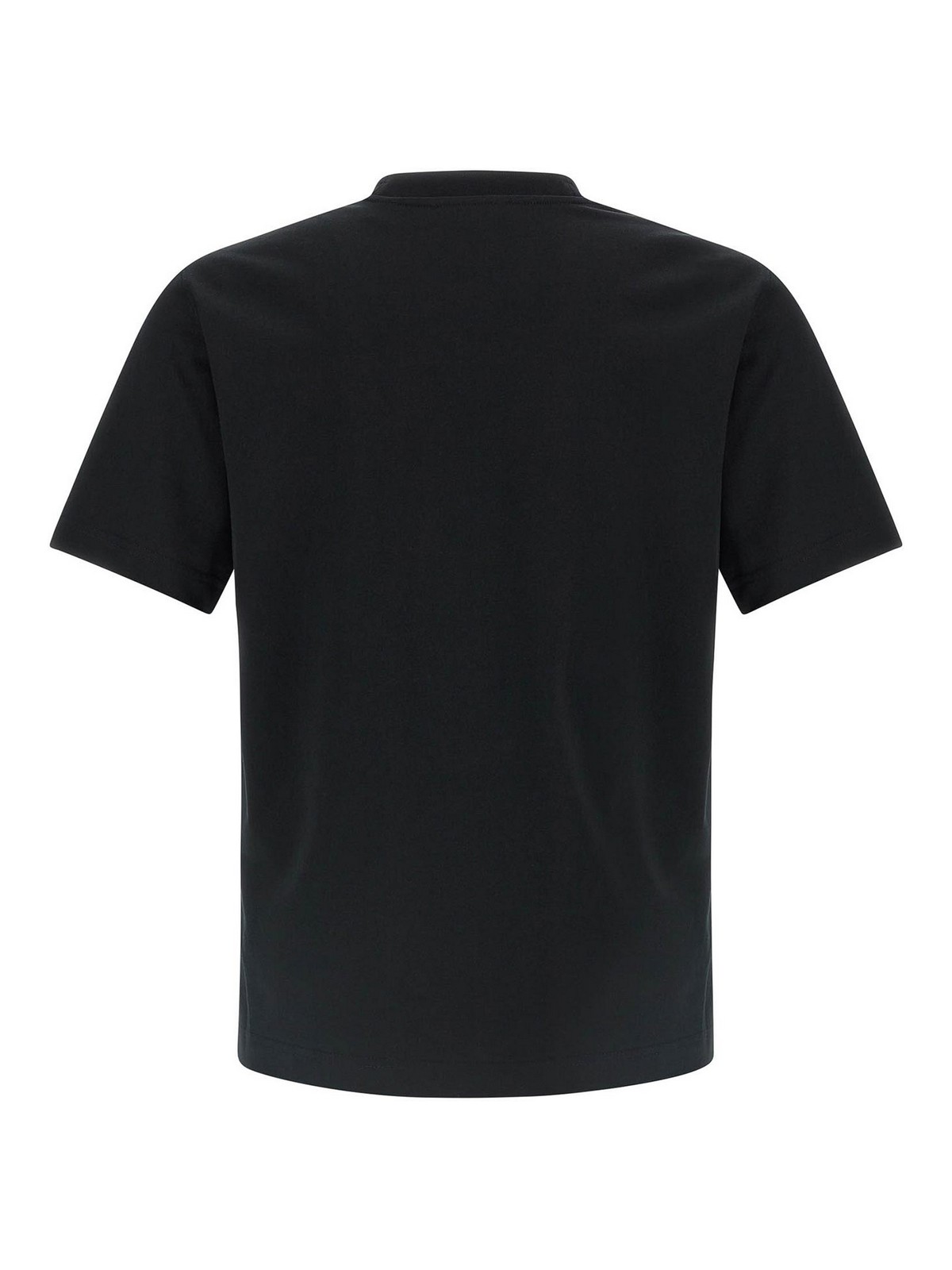 Burberry Seth Ekd Crew Neck Short Sleeve T-shirt In Black