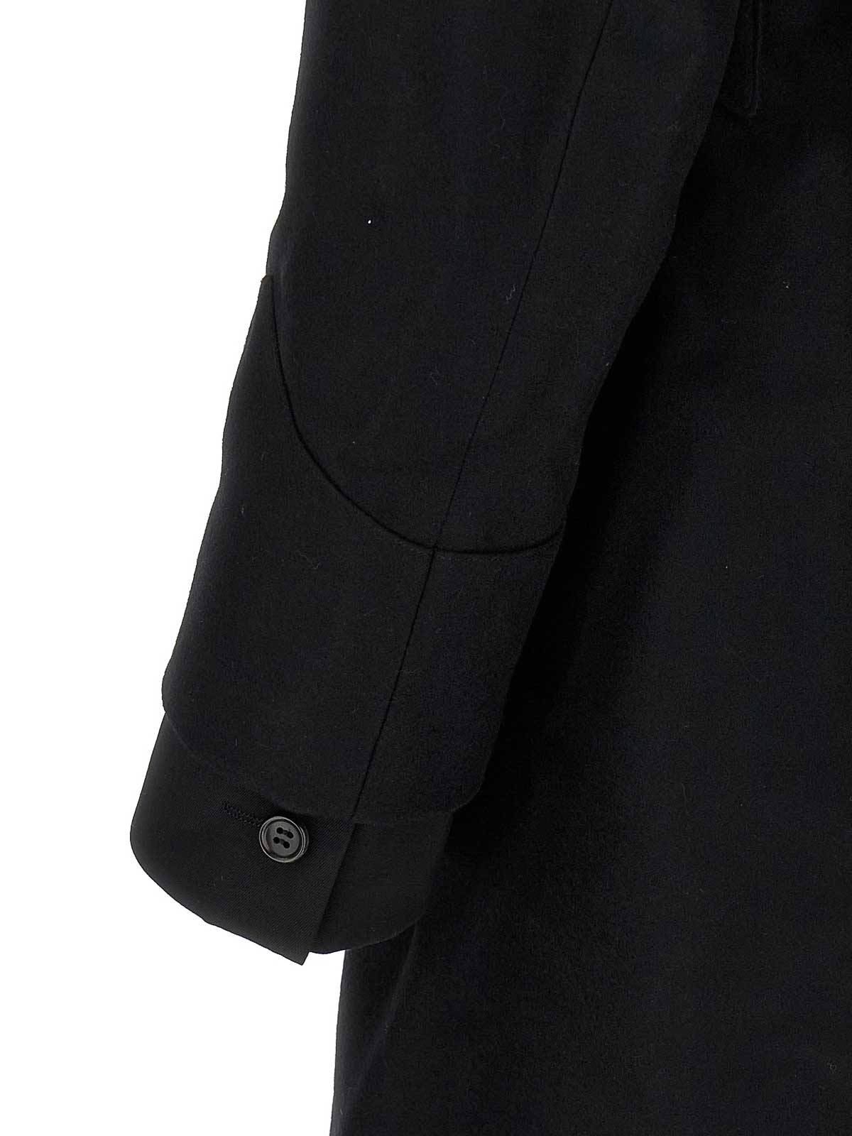 Comme Des Garcons Hommes Plus Double Layer Blazer Coat In Animal Print