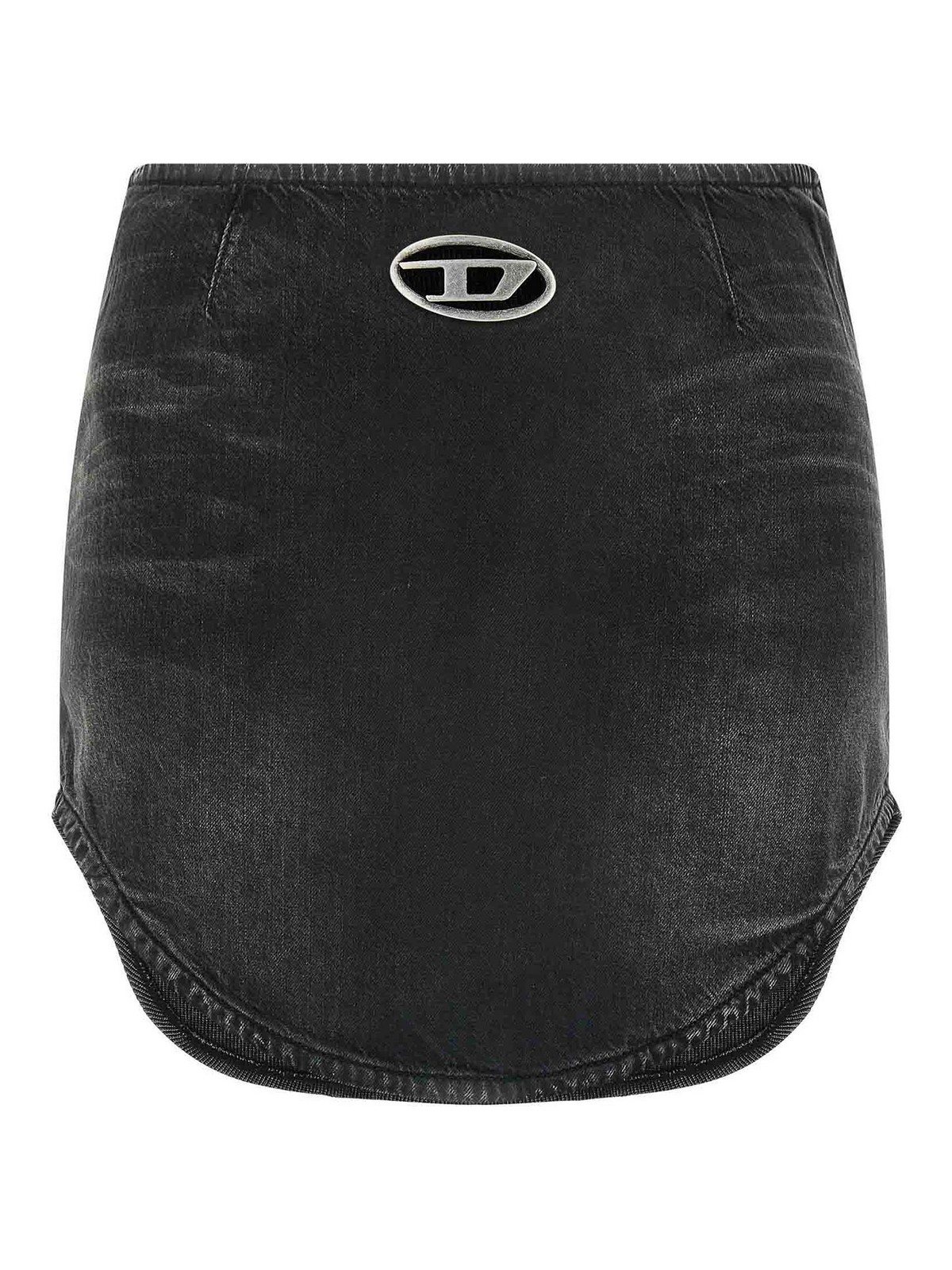 Diesel Skirt In Black