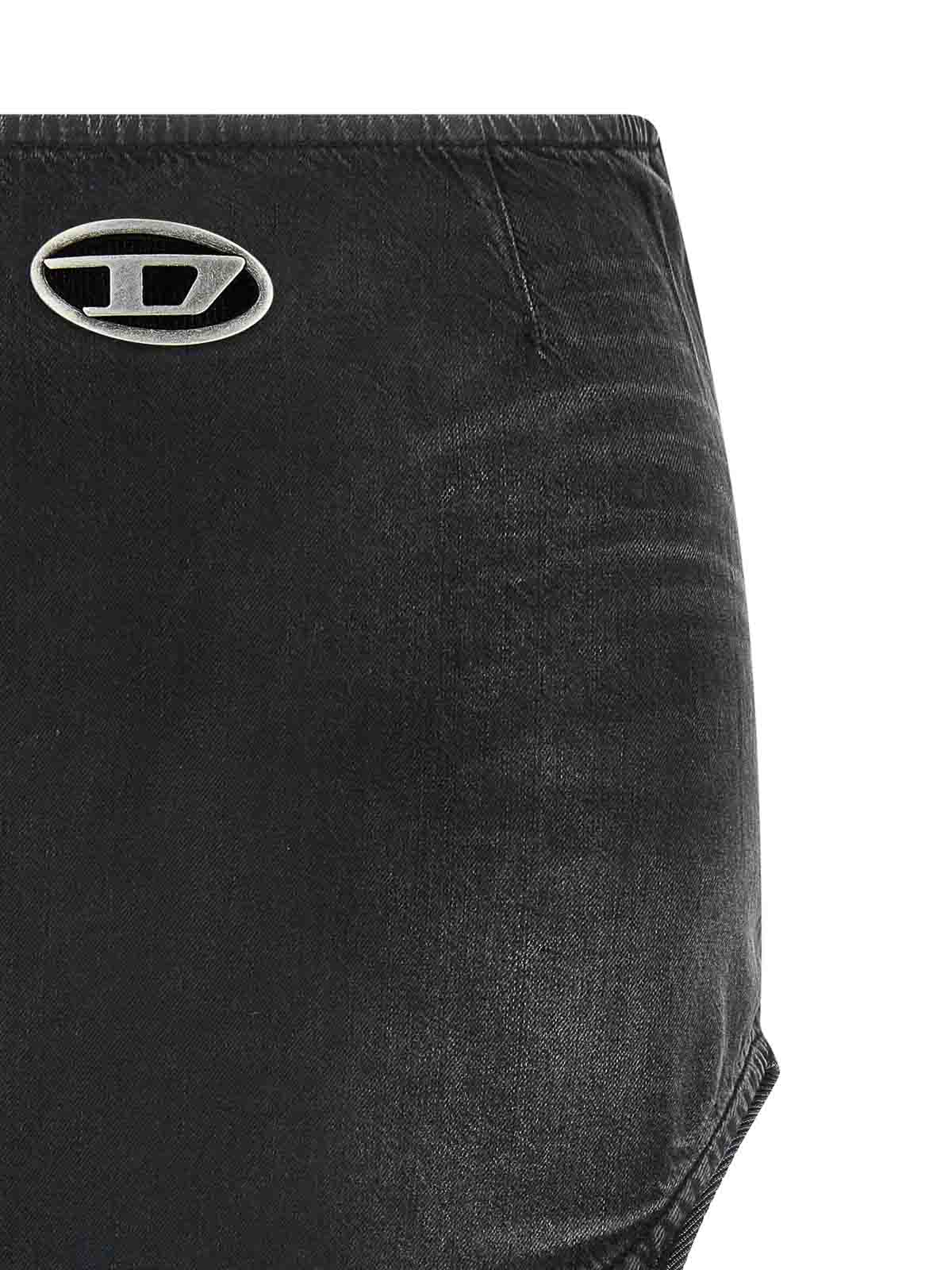 Diesel Skirt In Black