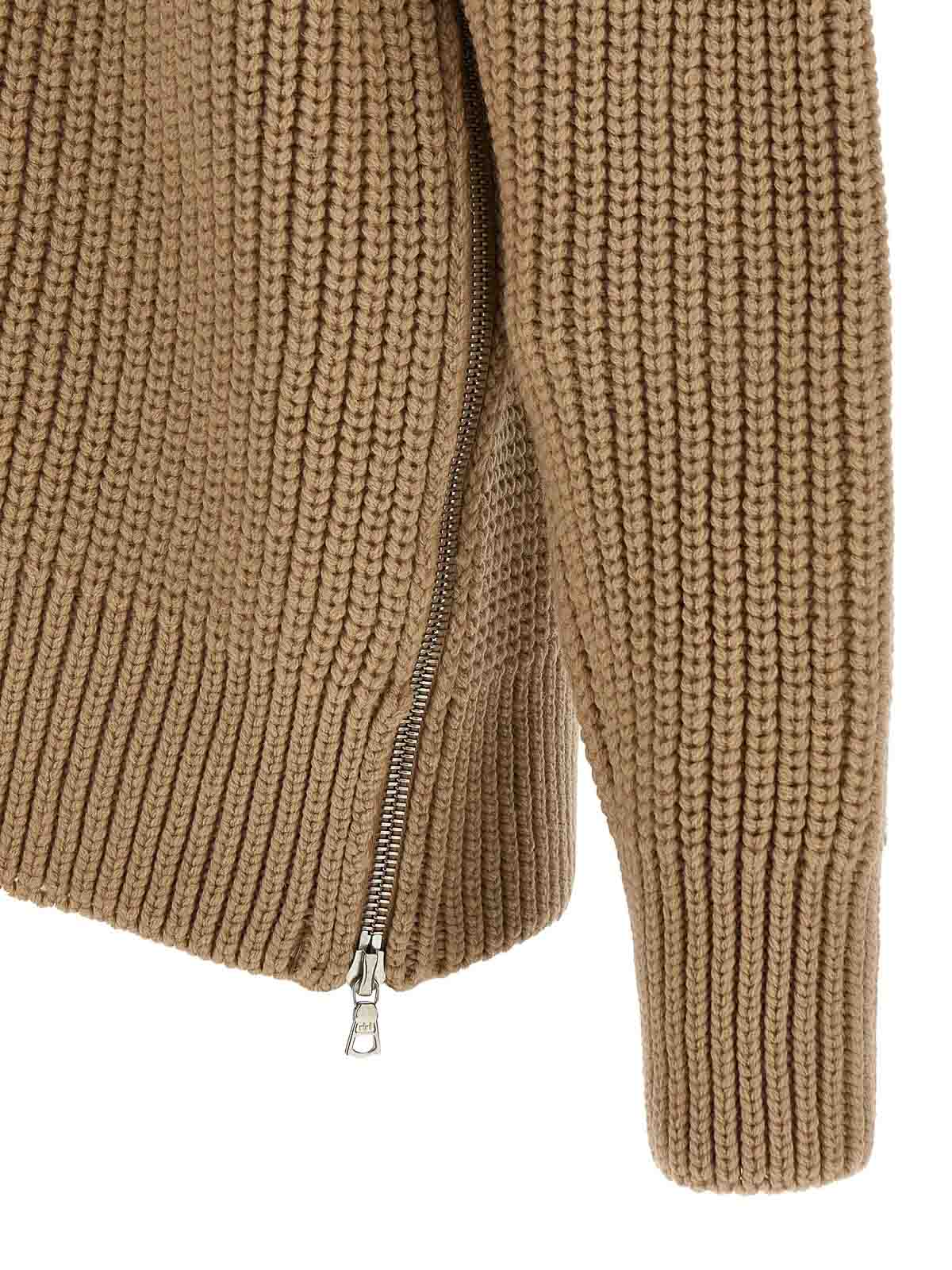 Dries Van Noten Beige Monty Sweater In Brown