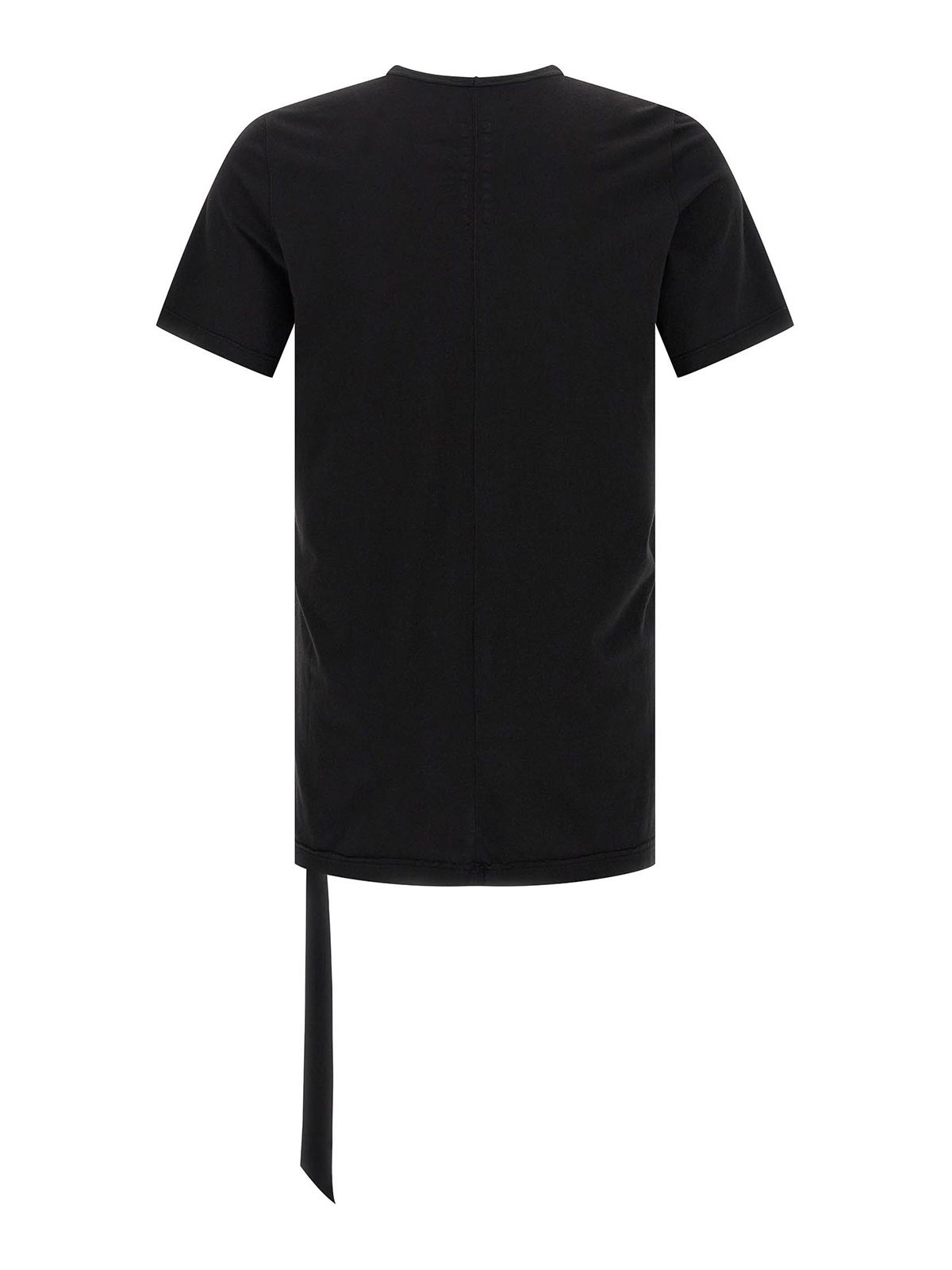 Drkshdw Black Cotton Level T T-shirt In Black