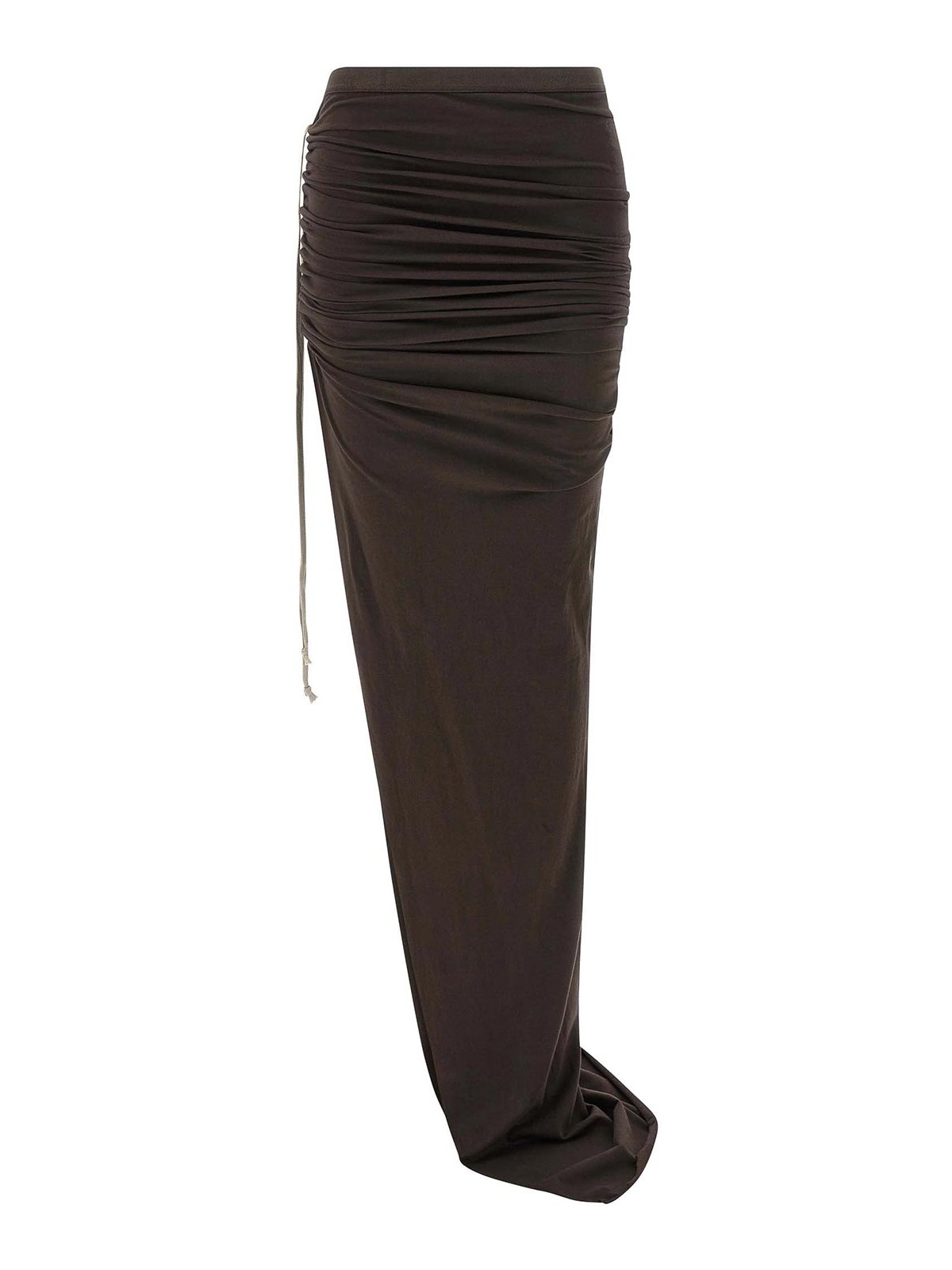 Drkshdw Soft Edfu Skirt In Brown