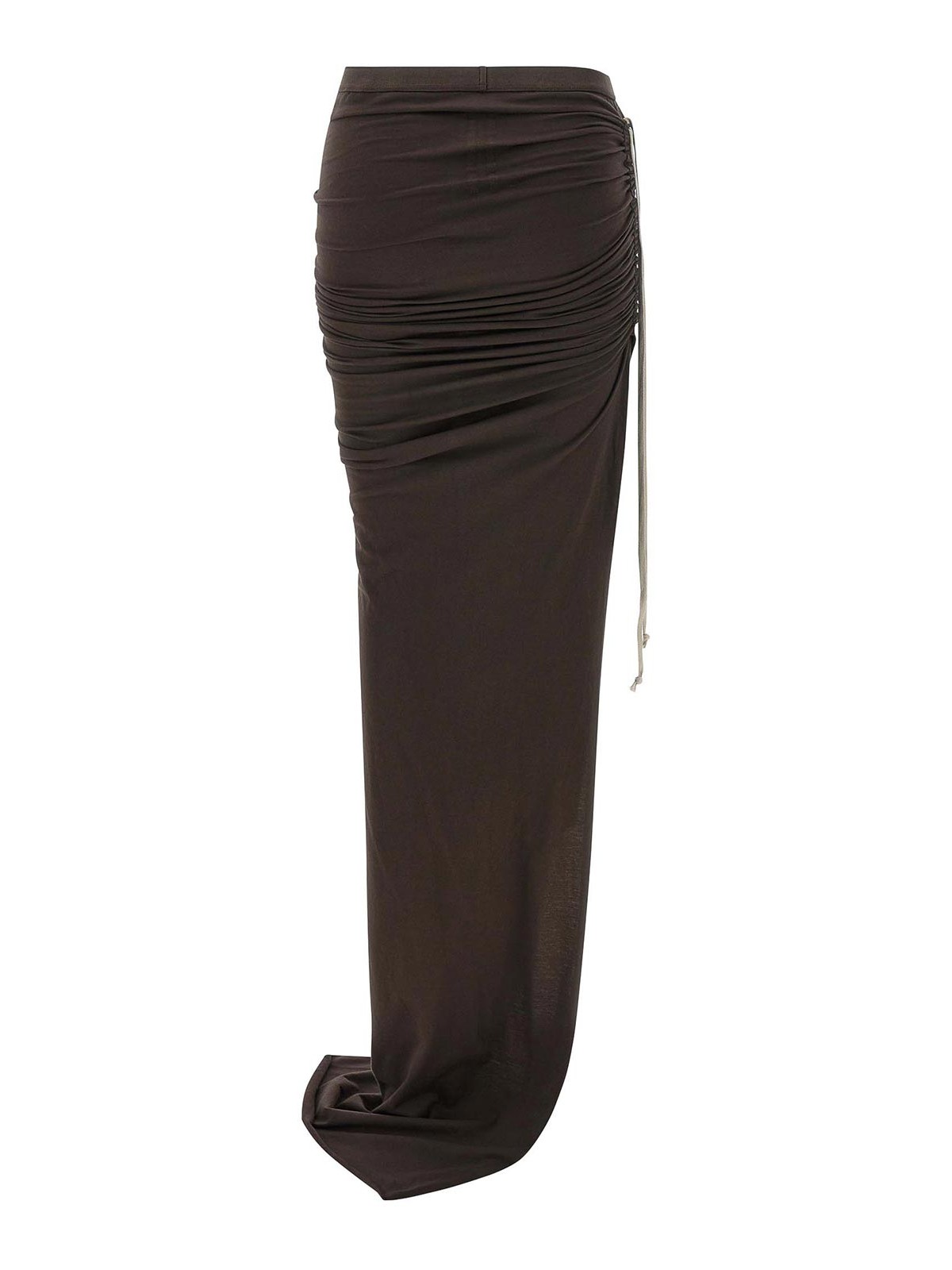 Drkshdw Soft Edfu Skirt In Brown
