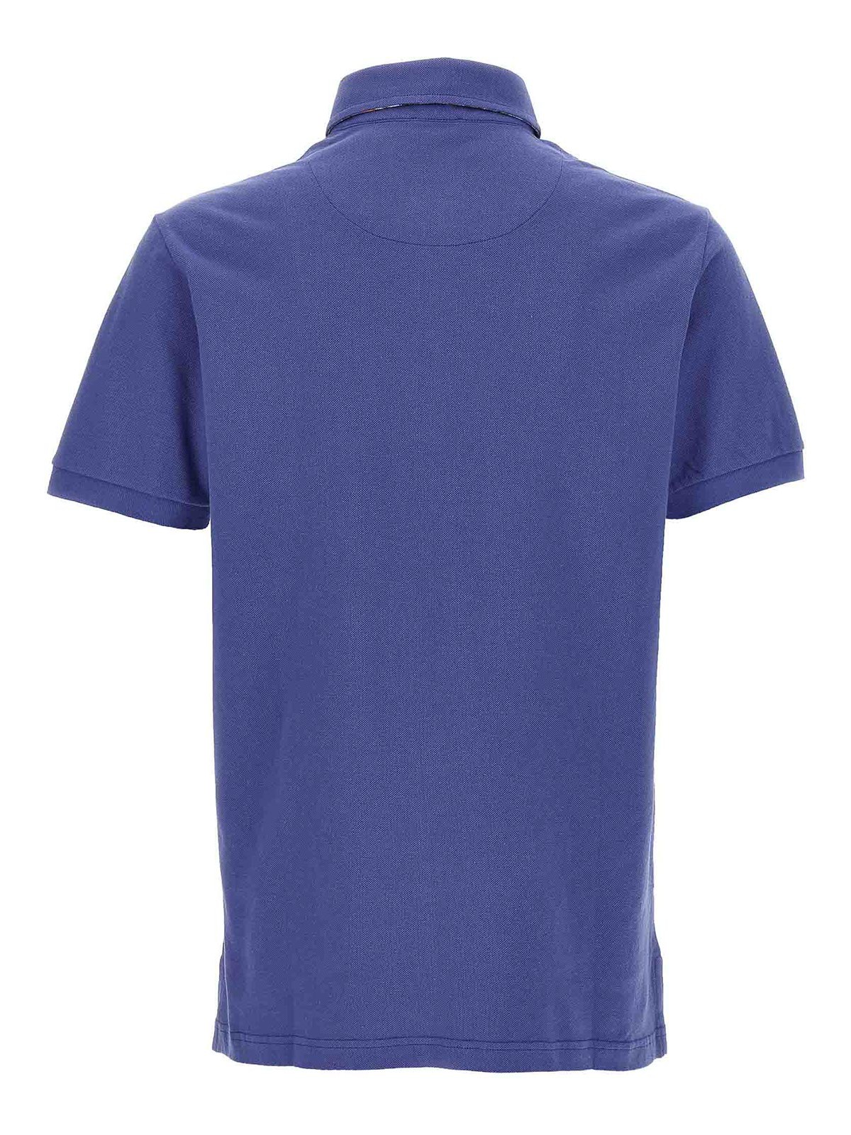 Etro Polo Shirt In Blue