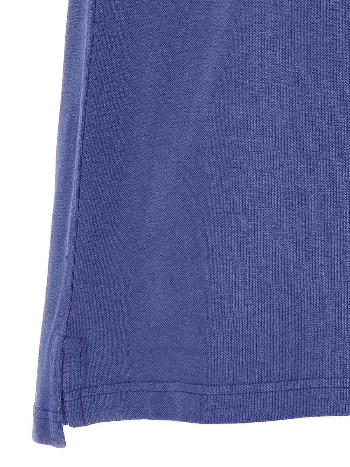 Etro Polo Shirt In Blue