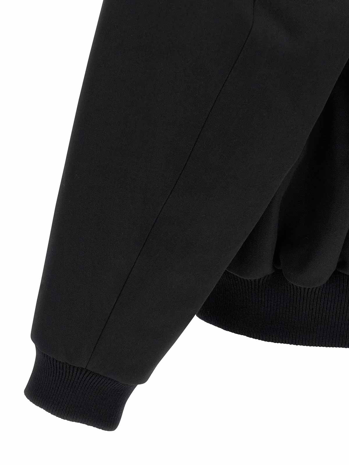 Fear Of God Wool Bomber Jacket In Black