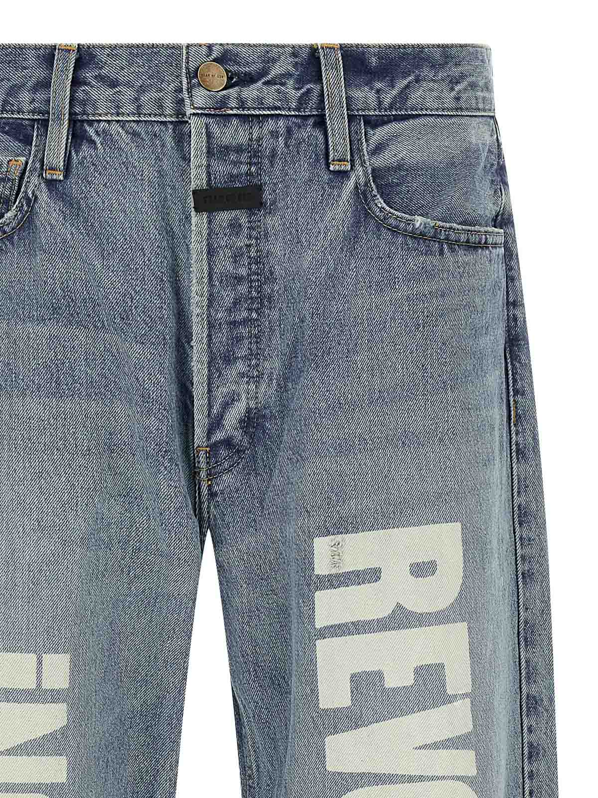 Fear Of God Revolution Jeans In Blue
